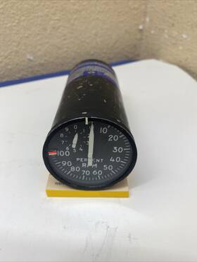 100-0034-11 R.c. Allen A.i.d-rc Tachometer Indicator Inch Untested