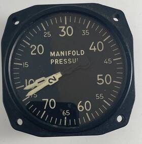 5770-2-1 Ranco 31854-12 Manifold Pressure Gauge For Reciprocating Twin Aircraft Inc. - An