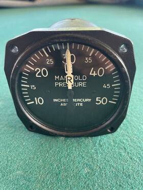 2a-12 Ranco Inc. -2a-12 Manifold Pressure Gauge - Twin Engine Dual An 5770 Inc 2a-12 Ranco Inc. -2a-12 Manifold Pressure Gauge - Twin Engine Dual An 5770 Inc