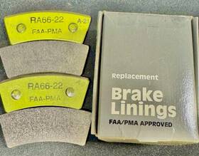 Ra066-02200 Rapco Qty 4 Brake Liner Alt 066-02200 Ra66-22