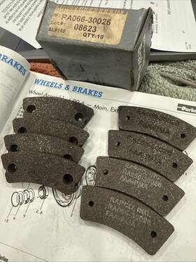 Ra066-30026 Rapco Brake Linnings Ra 066-30026