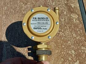 Ra2h3-23 Rapco Vacuum Regulator Valve Faa/pma Approved - Excellent Condition