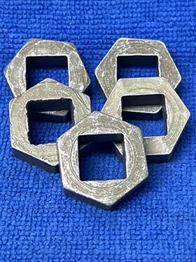 11450724-1 Raytheon Nut Plain Hexagon Lot Of 5