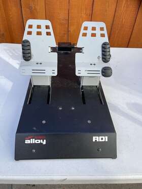 O-1118 Redbird Flight Simulations Alloy Rudder Pedals Rd1