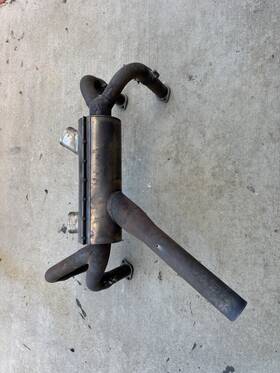 A169-8 Robinson R22 O-320 Muffler Assy Pn# With Shroud