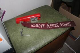 265-810114 Rockwell North American Sabreliner Mlg Lockout Ground Handling