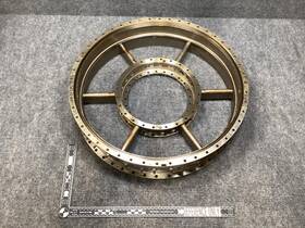 2840-00-225-0953 Rolls-royce 6847349 Inlet Turbine Casing Assembly Pn Nsn T-56