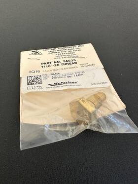 Sa53s Saf-air Aircraft Drain Valve P/n New Surplus St