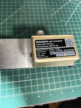 12-32v Sandia Aerospace Acf100 Avionics Cooling Fan 12-32v Sandia Aerospace Acf100 Avionics Cooling Fan