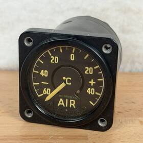 321-1n-102 Sangamo Weston Vintage Military Aircraft Type Engine Gauge Air Pressure