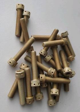 1351-4h20p Saturn Fasteners 25 1/4-28 X 1 1/4 Cap Drilled Socket Screw