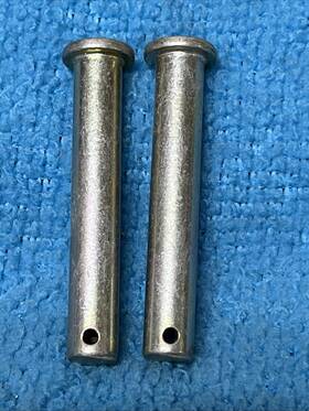 Ms20392-3c45 Saturn Fasterners Pin Straight Headed Lot Of 2