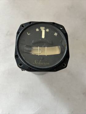 S27200a-21 Schwien Engineering Aircraft 12v Turn And Bank Indicator
