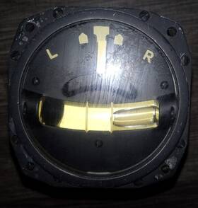 Ns27200-a1 Schwien Vintage Turn And Bank Indicator Electric