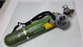 084210 Scott Aviators Breathing Oxygen Tank With Regulator And Demand