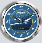 Pa-34 Seneca Clock Metal Piper Wall Pa34