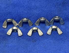 Nwist1 Servtronics Inc. Nwist1/4f Wing Plain Nut Lot Of 7