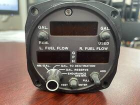 910532t-d Shadin Avionics Fuel Flow Indicator P/n