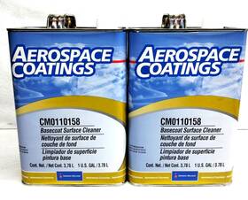 Cm0110158 Sherwin-williams Basecoat Surface Cleaner Lot Of Two Gal