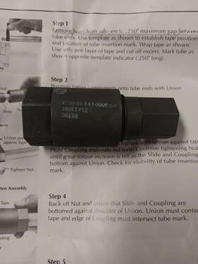 36011v12 Sierracin/harrison H Fitting 08199