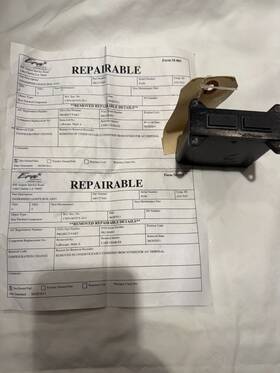 0-401-27-764-0 Sikorsky Used Overspeed Light Box Core P/n