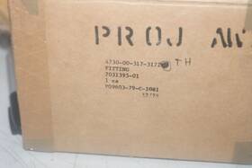4730-00-317-3172 Sikorsky 7031395-01 Nos S-61 H-3 Helicopter Fitting