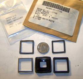 52322-1-1 Sikorsky / Mark Electronics Inc. Us Military Aircraft Sh60b H60 Elect Dust And Moisture Boot 5 Pc Kit 13/16 Inch Sq