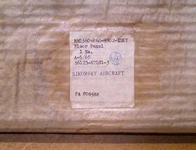 S6123-67181-3 Sikorsky Helicopter Floor Panel P/n Sa 6123-67181-3new