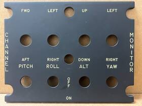 Sikorsky S6490-60073-101 Helicopter Panel Pn New