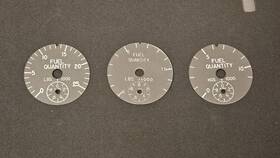 463405 Simmonds Precision Fuel Quantity Indicator Glass Dials