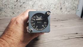 B17521w Simmonds Precision Fuel Quantity Indicator Dc-9 Vintage