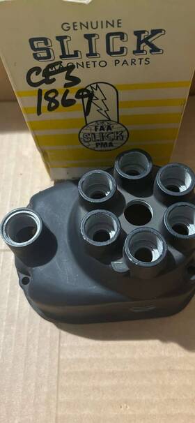M-1259 Slick Magneto Housing Half M1259 Old Stock Unused