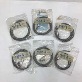 M7502-72 Slick 3/4-20 Lot Of 6 #m7502-72 3/4 -20 Single Lead Kit 72 Inch Aircraft Ignition Cable