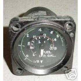 2266fgbr Smiths Industries Vintage British Warbird Jet Fuel Quantity Indicator