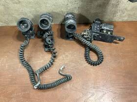 S1910 Soderberg Vintage Lot Of 3 Aircraft Cockpit Lights Model Nvg Memorabilia 28 Volts