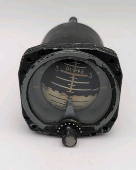 664127 Sperry Vintage Gyroscope Model F-3 Altitude Gyro Part No