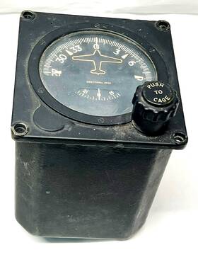 674174 Sperry Us Navy Directional Gyro Electric By Gyroscope Pt No