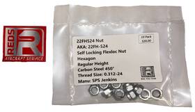 22fh524 Sps Jenkins New 10 Pack Self Locking Nut