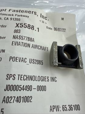 5310-00-802-1268 Sps Technologies Nas577b8a Barrel Nut Non-floating 1/2-20
