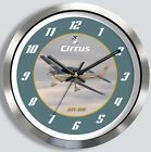 Sr-22 Sr22 Metal Clock Wall Cirrus