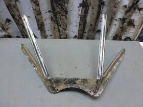 75-2377 Stearman Damaged Cockpit Windshield Aluminum Lower Frame From Pt-17 75-2377 Stearman Damaged Cockpit Windshield Aluminum Lower Frame From Pt-17
