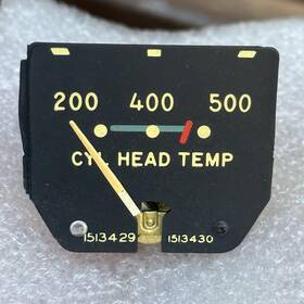 1513430 Stewart Warner 1513429 Piper Cht Cylinder Head Temperature Cluster Gauge