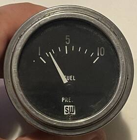 At-301 Stewart Warner 26386 Air Tractor Fuel Pressure Gauge At-301 Stewart Warner 26386 Air Tractor Fuel Pressure Gauge