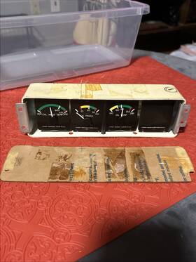 824878 Stewart Warner 873002 Aircraft Dashboard S6 824730 824731 824729 Ap18