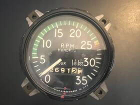 829623 Stewart Warner Recording Tachometer P/n As/is Needs Testing # 12306
