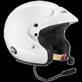 Aa0132hg2t59 Stilo Rally Helmet Sport Plus - White With Pa Large