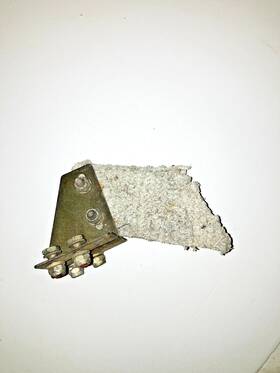 108-6221709-6 Stinson Franklin Engine Tailpipe Support Angle Pn 108-6221709-6. Gos