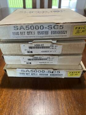 Sa5000-sc5 Superior Air Parts Piston Ring Set For Single Cylinder P/n