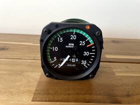 Sl1010-64003-10-n00 Superior Labs Sli Recording Tachometer Indicator. Function Tested