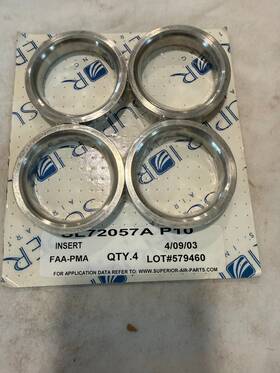 Sl72057ap10 Superior New Set Of 4 Valve Seats No Certs P/n